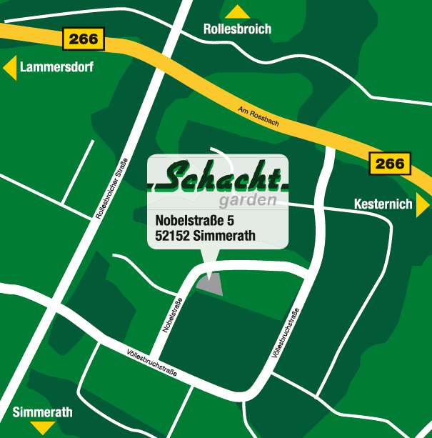Anfahrt Wegbeschreibung Schacht garden Logistikzentrum