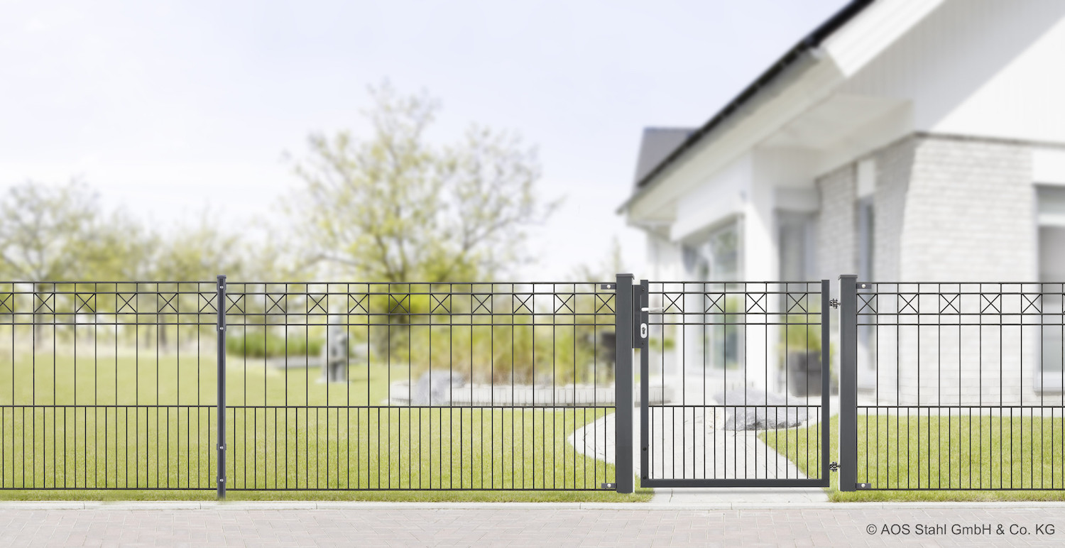 Schacht garden A1 ZaunPartner Schmuckzaun PISA Schacht garden A1 ZaunPartner Schmuckzaun PISA