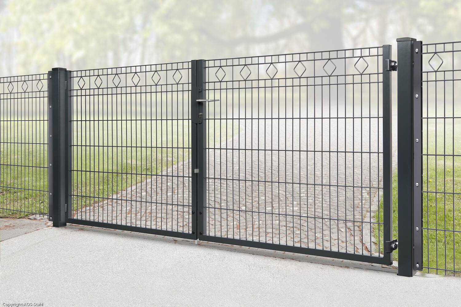 Schacht garden A1 ZaunPartner Torsysteme VARIO Residenzen Schacht garden A1 ZaunPartner Torsysteme VARIO Residenzen