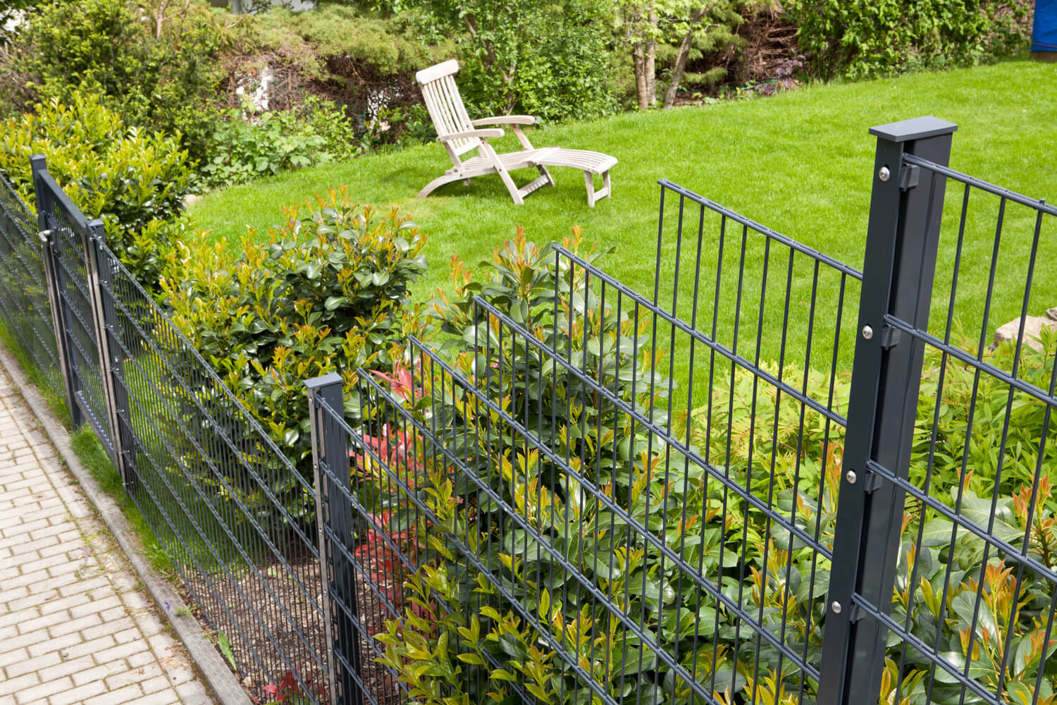 Schacht garden A1 ZaunPartner Doppelstabgitterzaun MORITZ Schacht garden A1 ZaunPartner Doppelstabgitterzaun MORITZ
