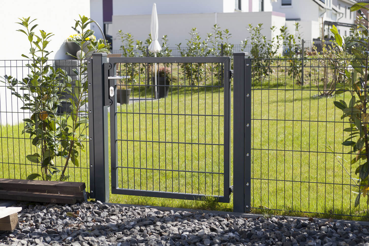 Schacht garden A1 ZaunPartner Gartentor VARIO compact 1 Schacht garden A1 ZaunPartner Gartentor VARIO compact 1