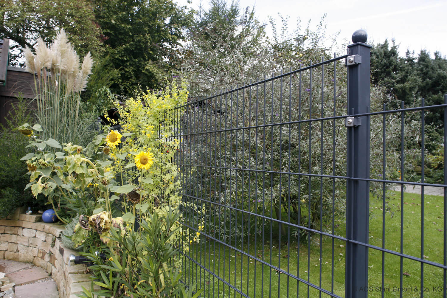 Schacht garden A1 ZaunPartner Doppelstabgitterzaun MORITZ Schacht garden A1 ZaunPartner Doppelstabgitterzaun MORITZ