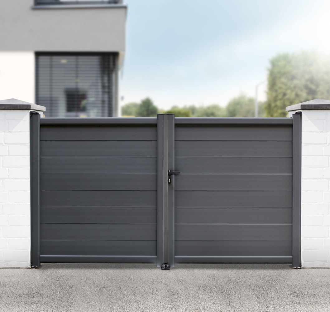Schacht garden A1 ZaunPartner Torsysteme Aluminiumtor AluRange Schacht garden A1 ZaunPartner Torsysteme Aluminiumtor AluRange