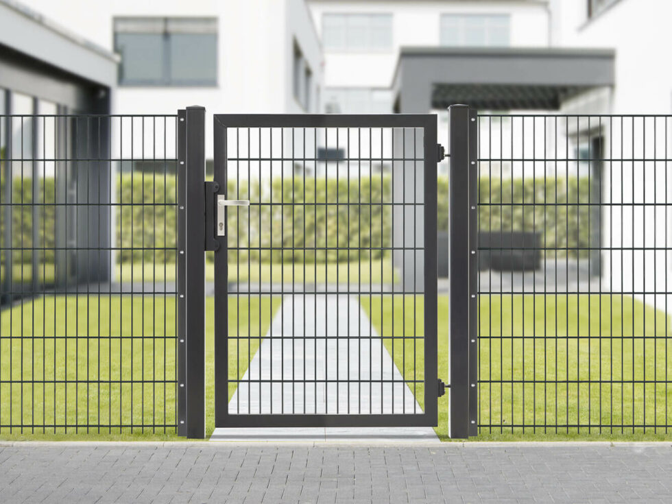 Gartentore aus Metall Schacht garden
