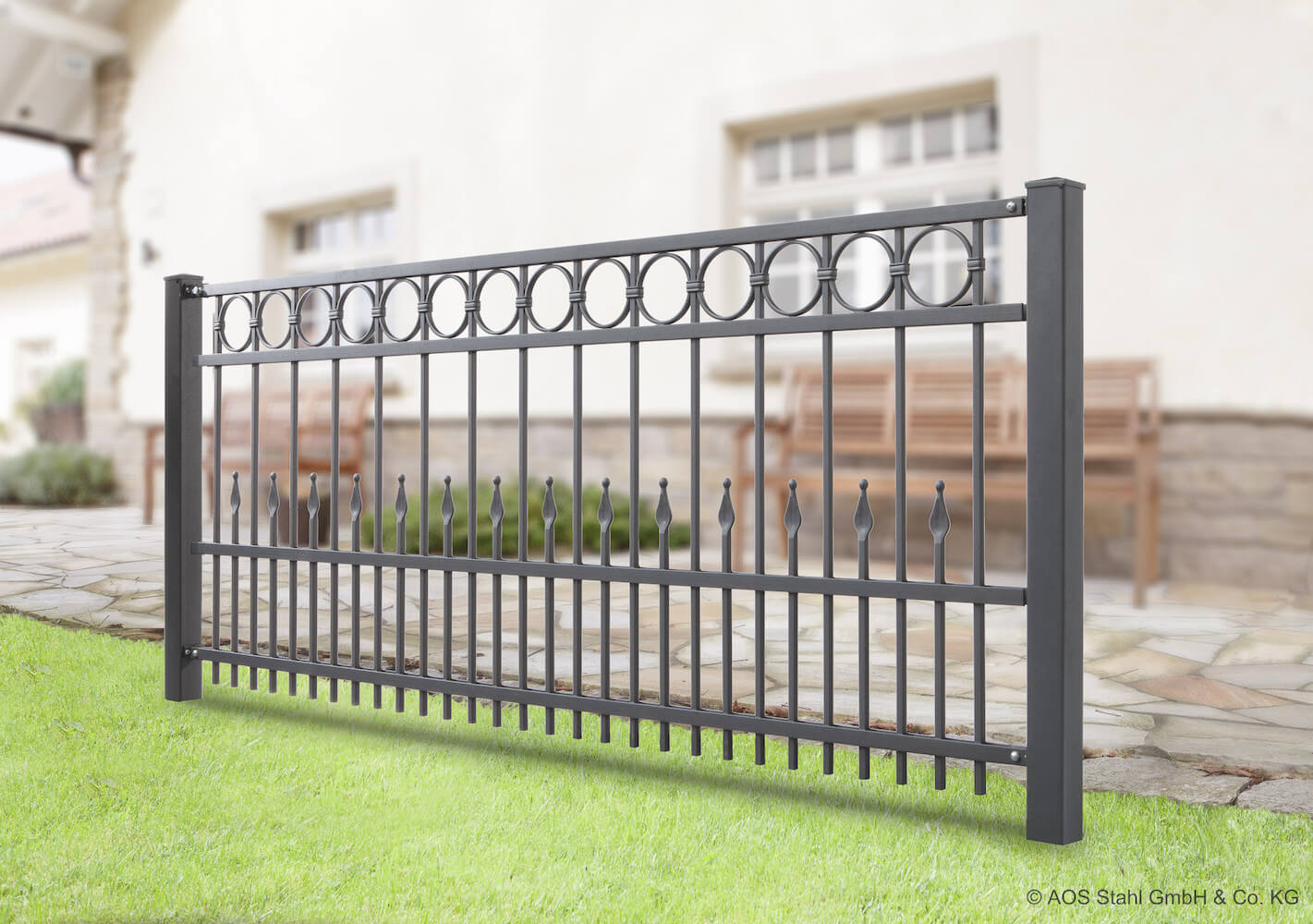 Schacht garden A1 ZaunPartner Schmiedezaun DRESDEN Anwendung Schacht garden A1 ZaunPartner Schmiedezaun DRESDEN Anwendung