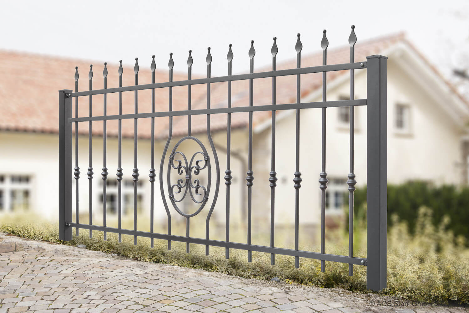 Schacht garden A1 ZaunPartner Schmiedezaun ROSTOCK Anwendungsbeispiel Schacht garden A1 ZaunPartner Schmiedezaun ROSTOCK Anwendungsbeispiel