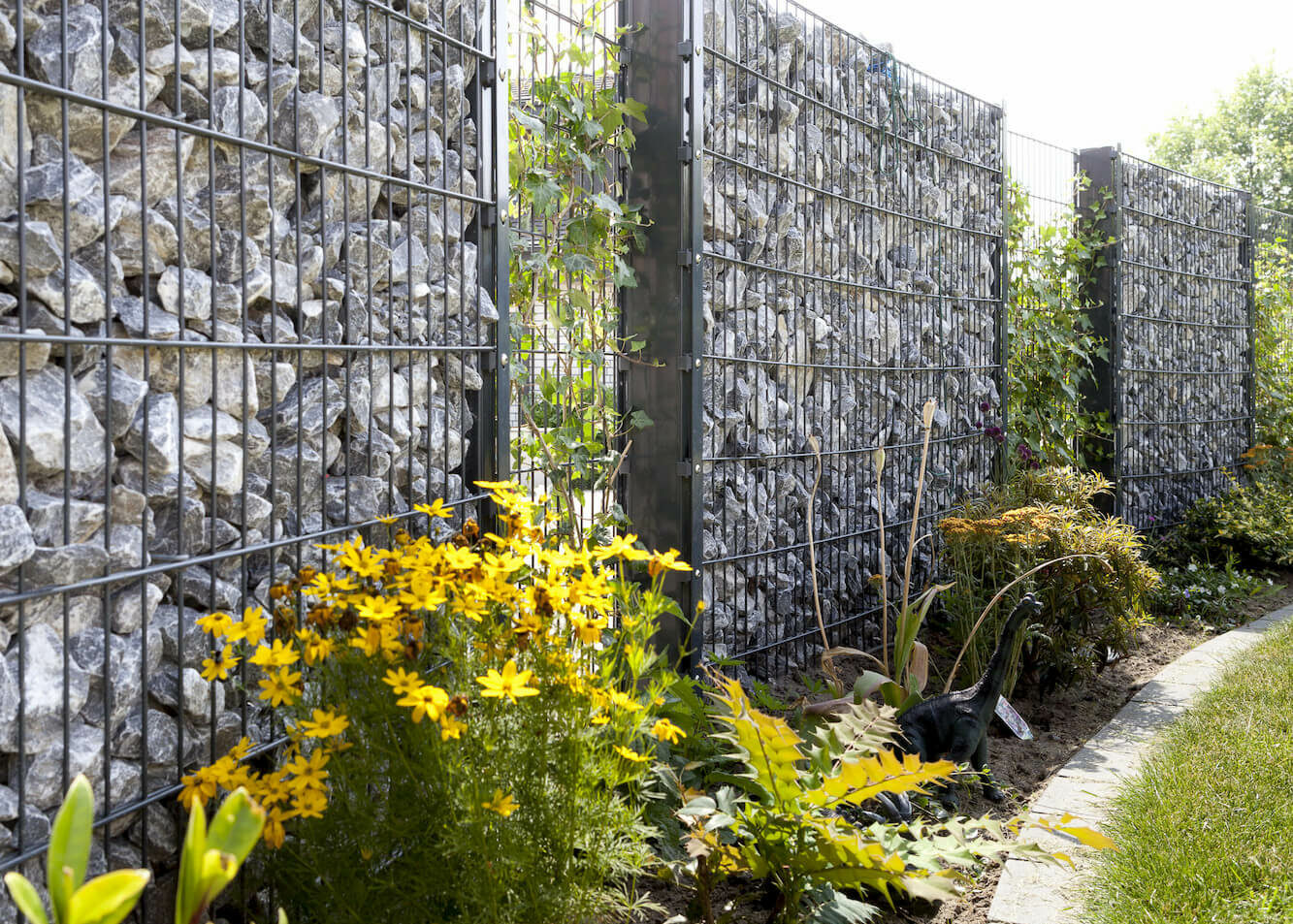 Schacht garden A1 ZaunPartner Gabionenzaun-Systeme 2 Schacht garden A1 ZaunPartner Gabionenzaun-Systeme 2