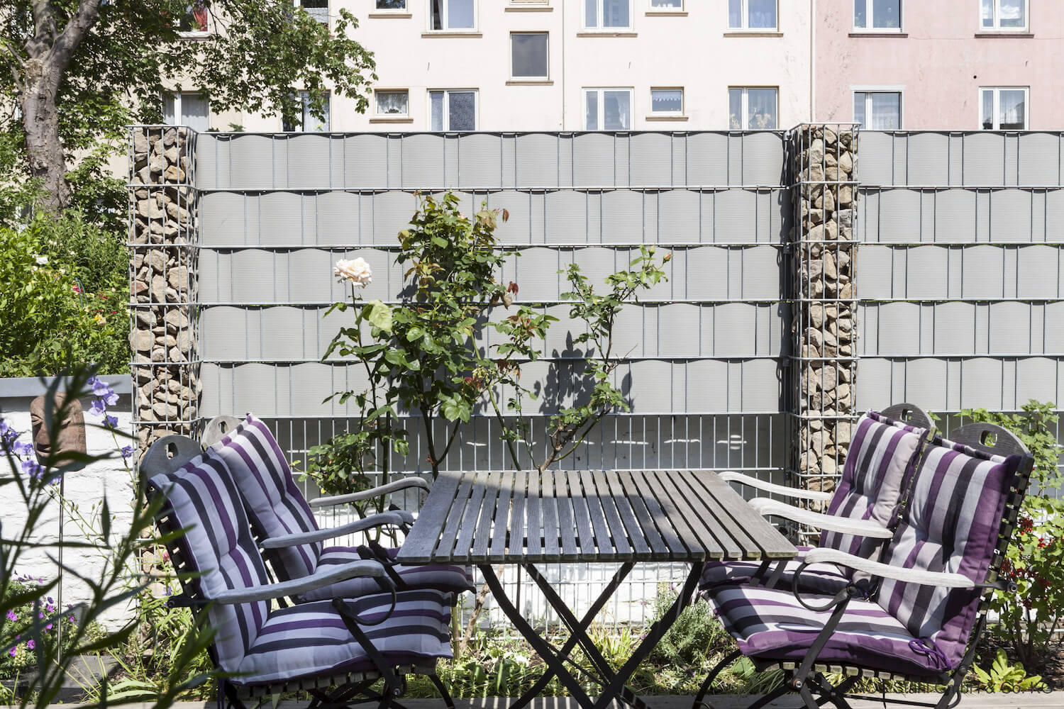 Schacht garden A1 ZaunPartner Gabionen-Säule RUBIN Q 2 Schacht garden A1 ZaunPartner Gabionen-Säule RUBIN Q 2