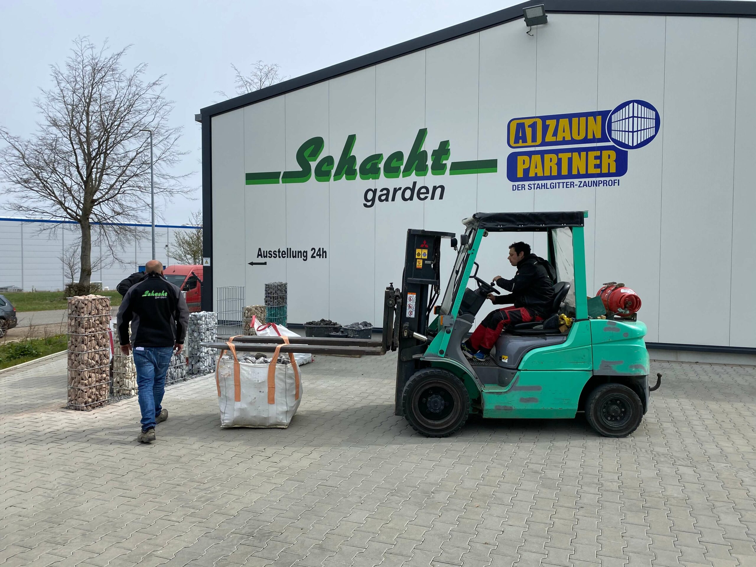 Baustelle Zaunausstellung Baustelle Zaunausstellung